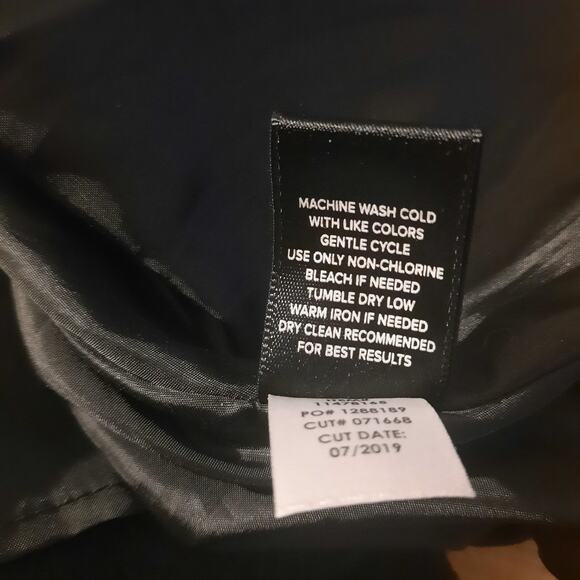 Torrid Womens Black Hooded Single Breasted Lined Fabric Button Front Coat Size 3 - Picture 4 of 6